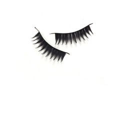 black mascara stroke isolated