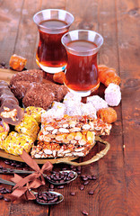 Tasty oriental sweets