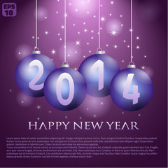 New Year Vector background
