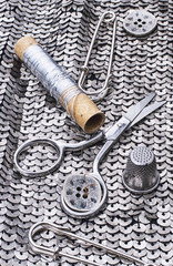 sewing and needlework tools