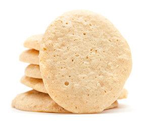 simple home-made hazenut macaroon