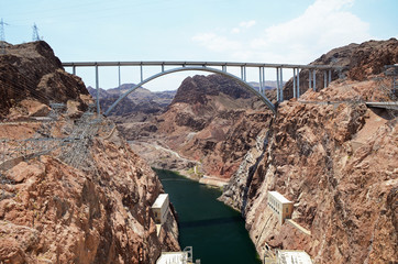 Hoover Dam hydroelectric power plant