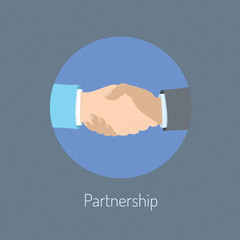 Partnership concept illustration