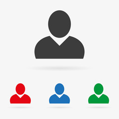 Vector user icons