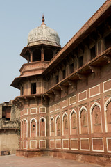 Tower at the Agra Fort