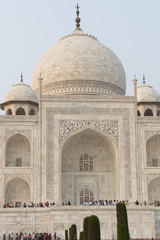 Fototapeta na wymiar Taj Mahal, Mausoleum in Agra