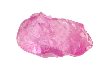 Pink sapphire crystal - 58770977