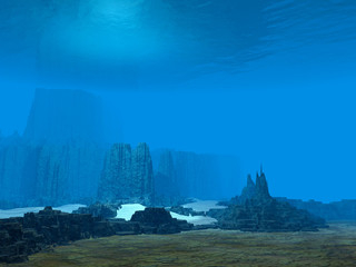 3D Ocean floor - 58772511