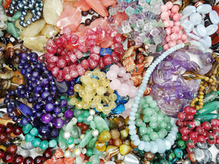 semigem crystals beads jewellery