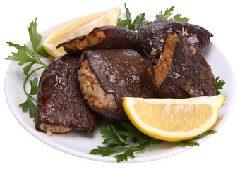 Kuru Patlıcan Dolma