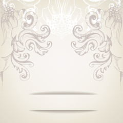 Vintage elegant background for invitations