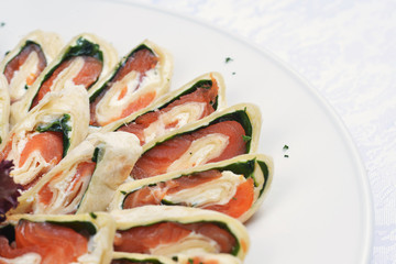 salmon in puff pastry