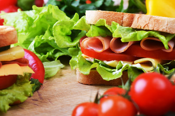 tasty sandwich