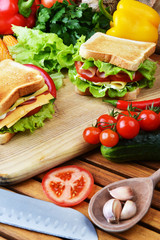 tasty sandwich