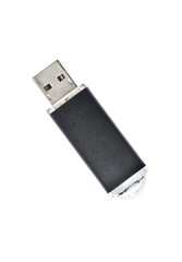 USB flash drive isolated on white