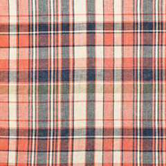 Plaid fabric as a background