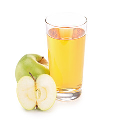 apple juice isolated