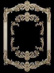 Рама резная