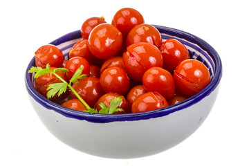 Marinated cherry tomato