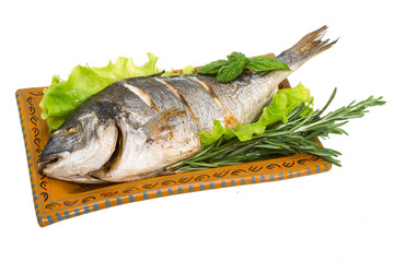 Grilled dorada