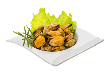 Marinated mussels