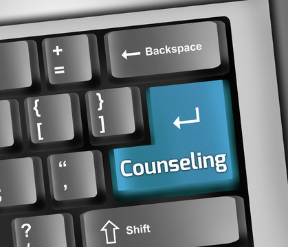 Keyboard Illustration "Counseling"