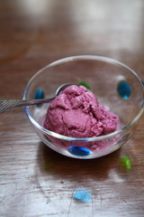 blueberry sherbet