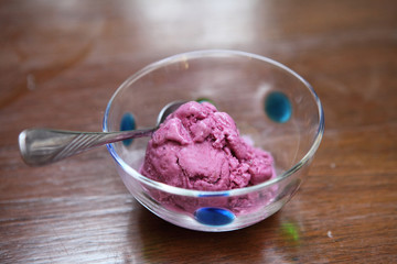 blueberry sherbet