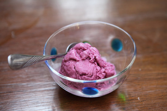 Blueberry Sherbet