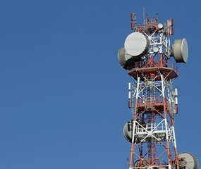 repeaters antennas for mobile communication and television signa