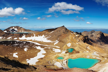 Volcanic landscape, New Zealand