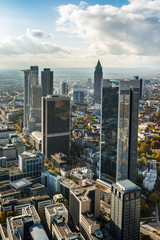 Germany Frankfurt city skyline