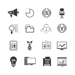 office icons set