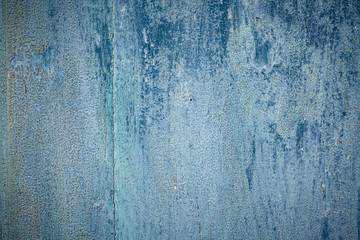 Blue texture of old colered wood with patina 2