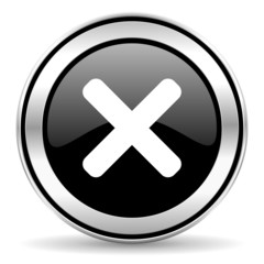Obraz premium cancel icon
