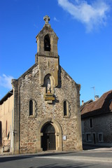 Fototapeta na wymiar Chapelle du rubeau (Corrèze)