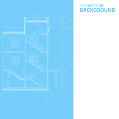 Fototapeta premium Architectural background
