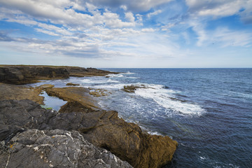 Ocean shore on Hook Head Peninsula