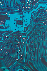 Computerplatine, Nahaufnahme