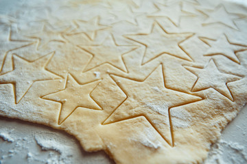 baking cookies