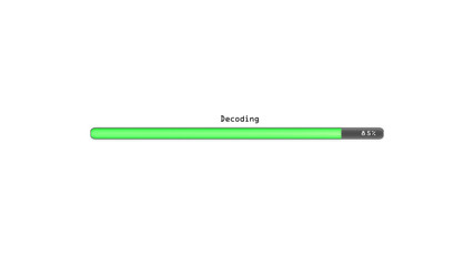 Decoding white background