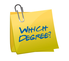 which degree post question illustration design