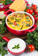 Vegetable casserole