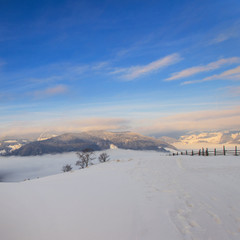 Obraz premium winter landscape