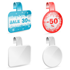 Christmas Sale Labels
