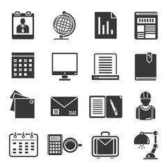 office icons set