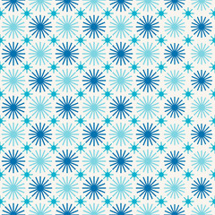 Seamless winter abstract background with snowflakes