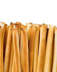 bread sticks over white