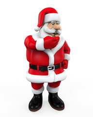 Santa Claus Isolated