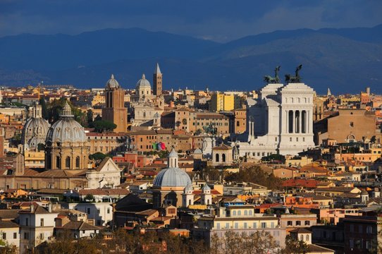 Panoramica Roma Gianicolo